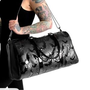 Foxblood Black Bat Weekender Travel Bag